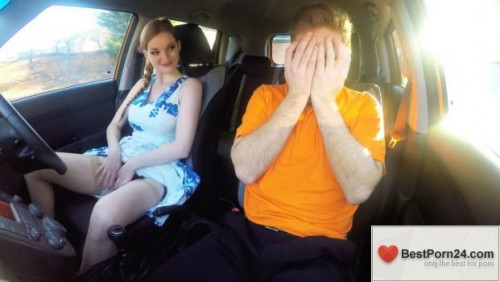 Fake Driving School – Posh Redhead