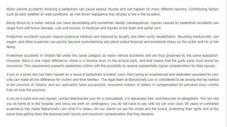 Makaronets Personal Injury Law
6568 Main St, Lower Level, #A
Whitchurch-Stouffville, ON L4A 7W8
(800) 964-0361

https://makaronetslaw.ca/stouffville-personal-injury-law.html